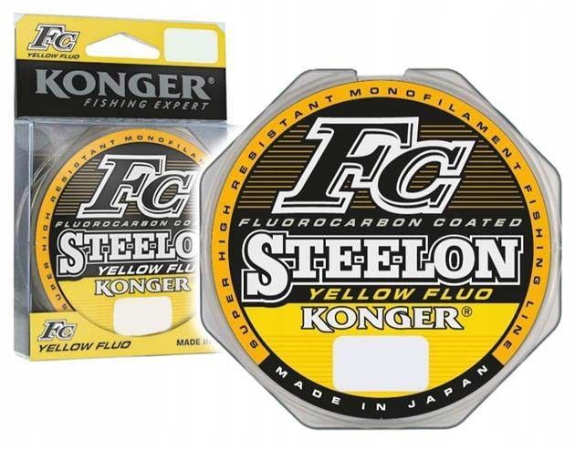 Żyłka Konger Steelon Fc 0,30mm/150m Yellow Fluo