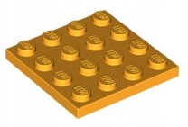

Lego Płytka 4x4 J. Pomarańczowa 3031/6093272 1szt