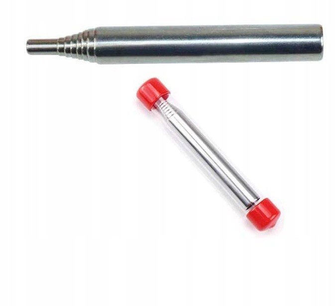 TELESKOPOWA TUBA DO ROZPALANIA OGNIA SURVIVAL RED