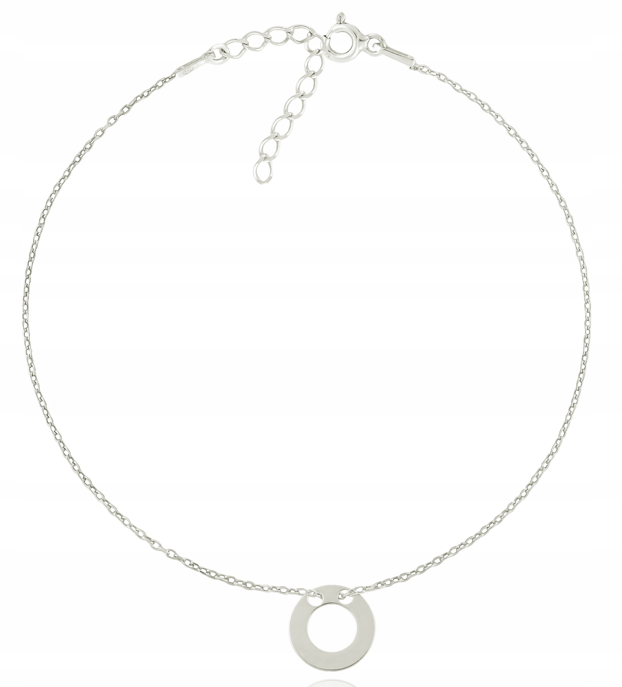 

Bransoletka na nogę Celebrytka kółko kółeczko 21cm