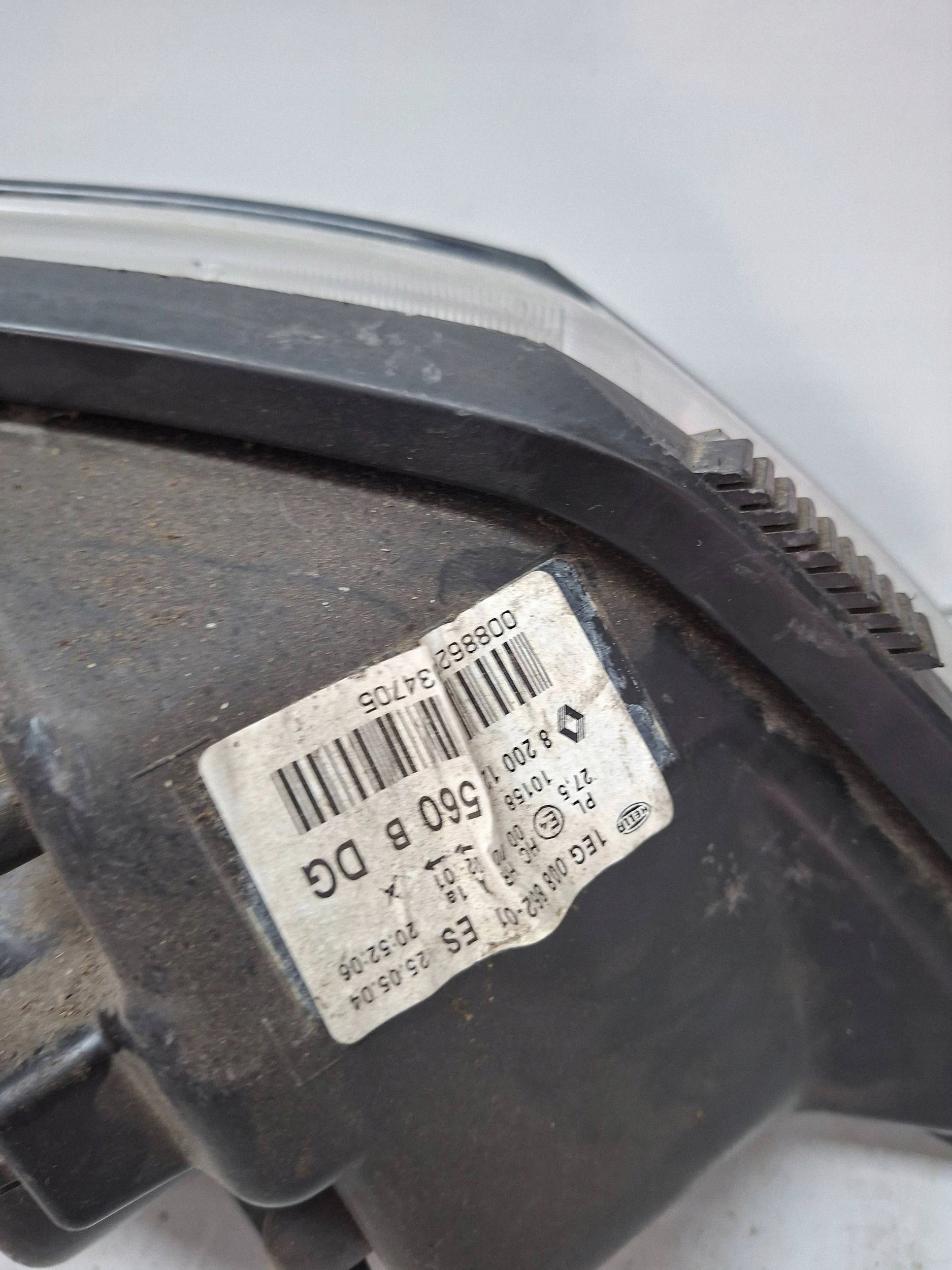light front left RENAULT SCENIC II 2003