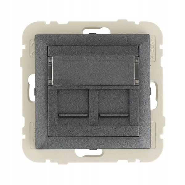 Efapel Logus Počítačová Zásuvka Grafit 90442KXIS