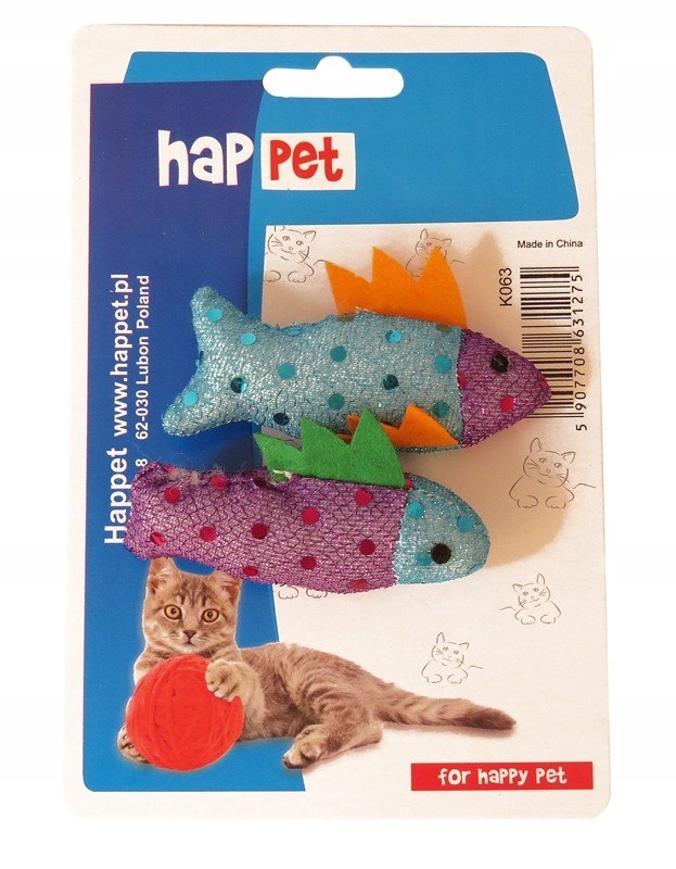 

Zabawka zestaw rybki Happet K063 10cm 2 szt.
