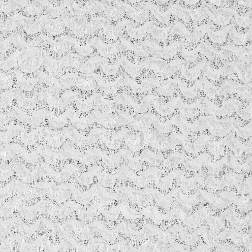 Elegantná hotová záclona Tiffany Eva Minge 135x250 biela glamour s volánikmi