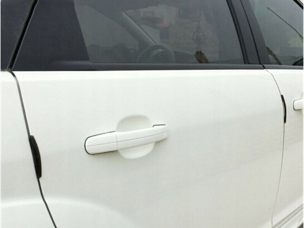 4X LISTWA ODBOJE ODBOJNIK NA DRZWI RANT SAMOCHODU AUTA NOWOŚĆ! Strona zabudowy przód + tył