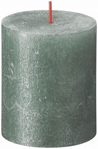 

Bolsius Świeca Rustic Shimmer 80/68 Lazurowy