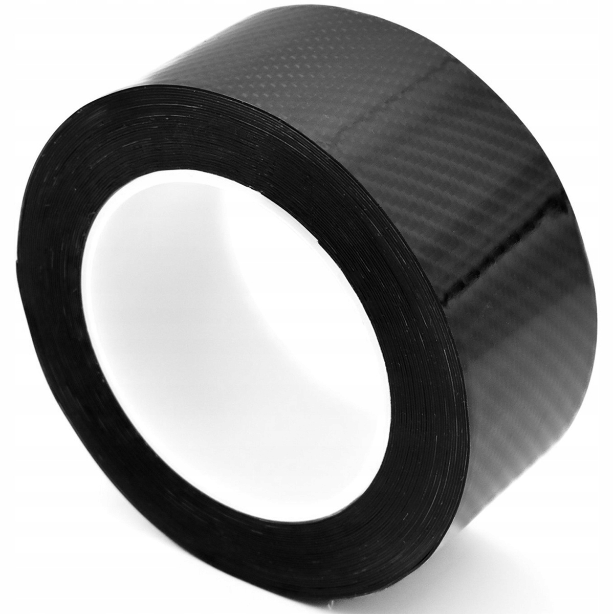 TAŚMA OCHRONNA FOLIA CARBON 5D GRUBA NA PROGI SŁUPKI OZDOBNA ROLKA 5CM 10M