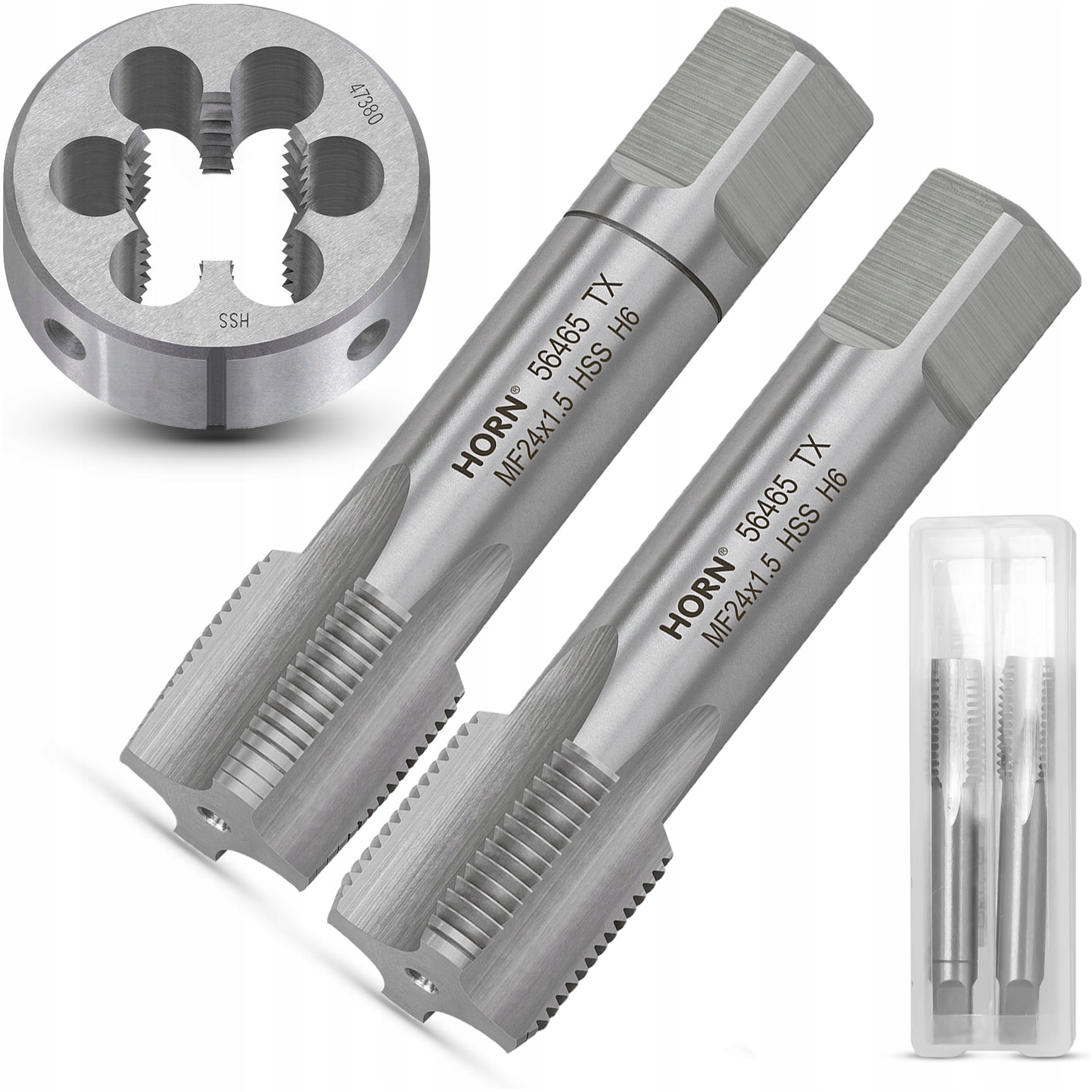 

Gwintowniki Narzynka M24x1.5 Zestaw Hss Ręczny