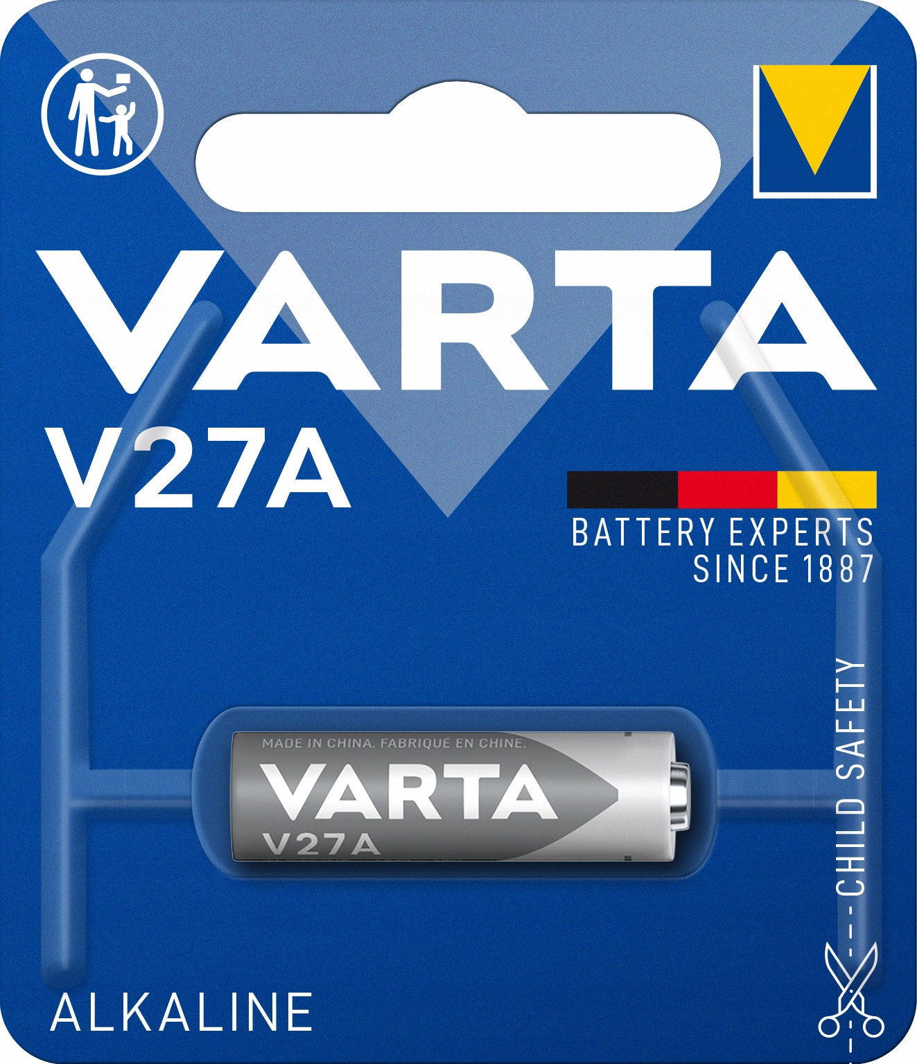 38-006 Bateria Varta- Alkaline Special V27A Blister 1 szt.