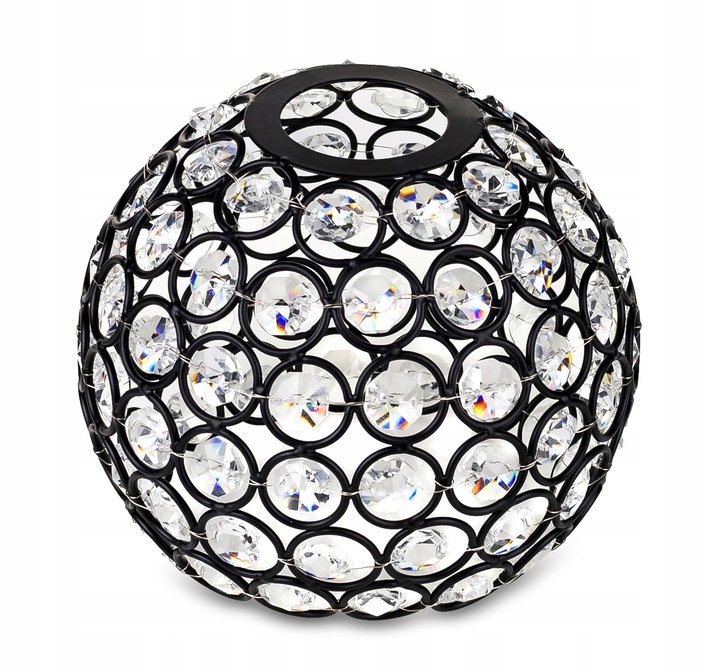 

Klosz drut Metal Kryształ do lamp E27 Loft Kula
