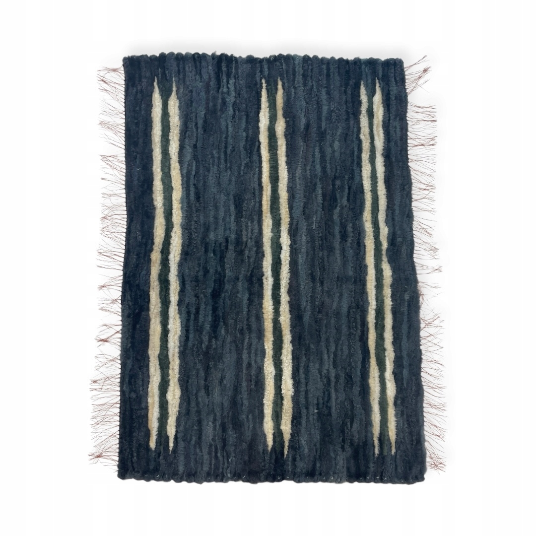 Kožušinový vlnený tkaný Koberec Moderné strapce