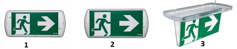 EATON Oprawa awaryjna SafeLite IP65 200lm 3h 20mb Klasa efektywności energetycznej F