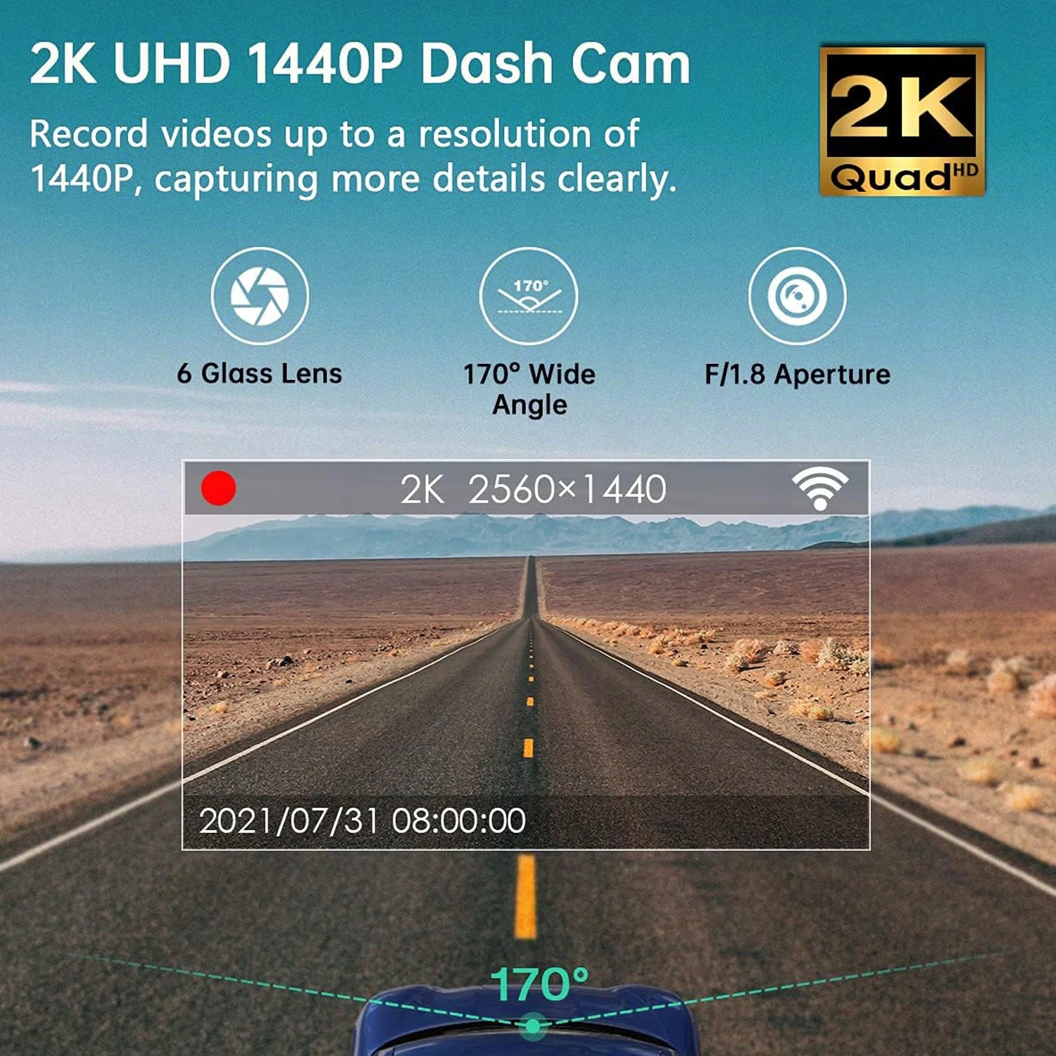 Fisang K06 elektronika samochodowa kamera na deskę rozdzielc Marka inna