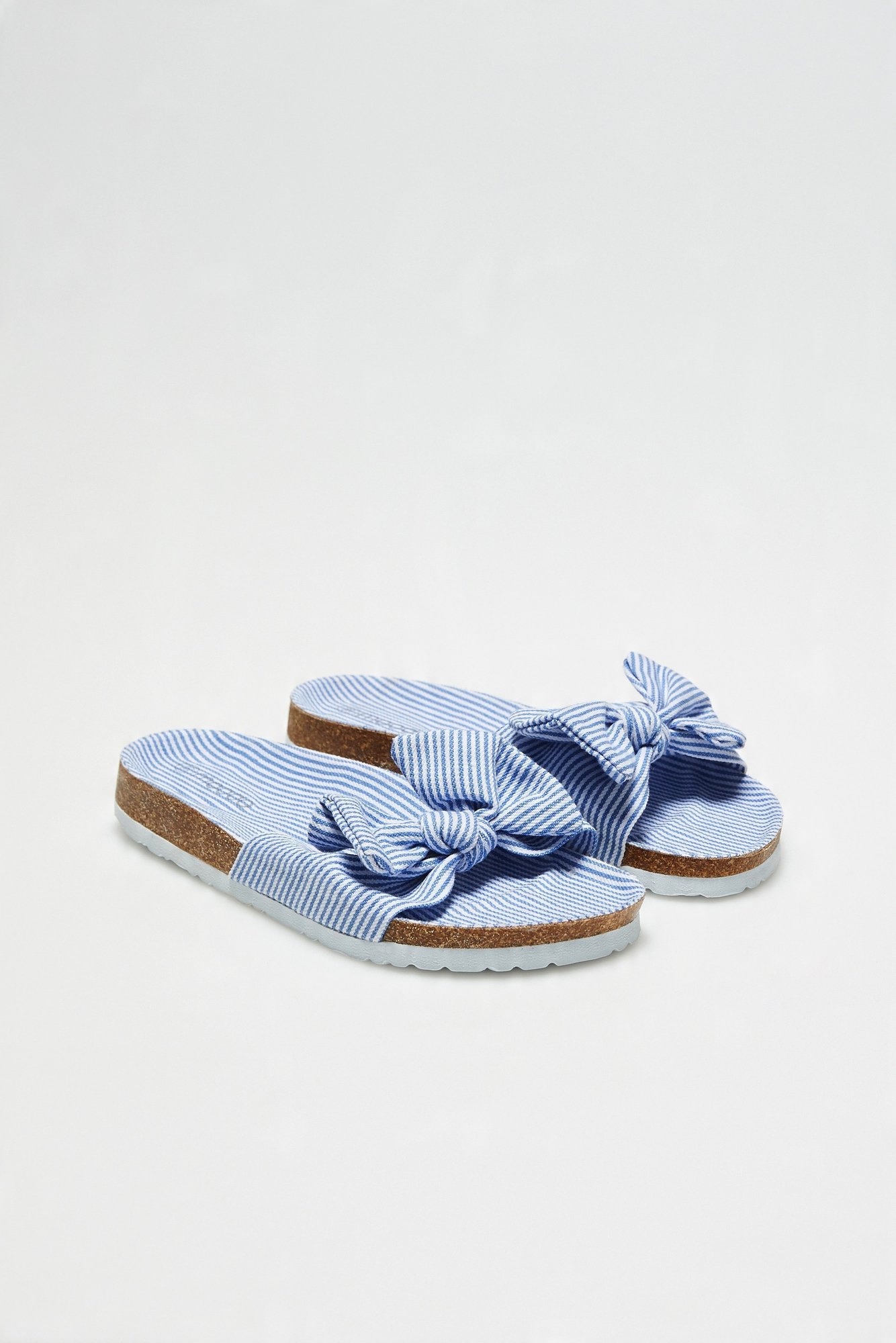 

Moodo Klapki z kokardą L-BU-3401 Blue; 38