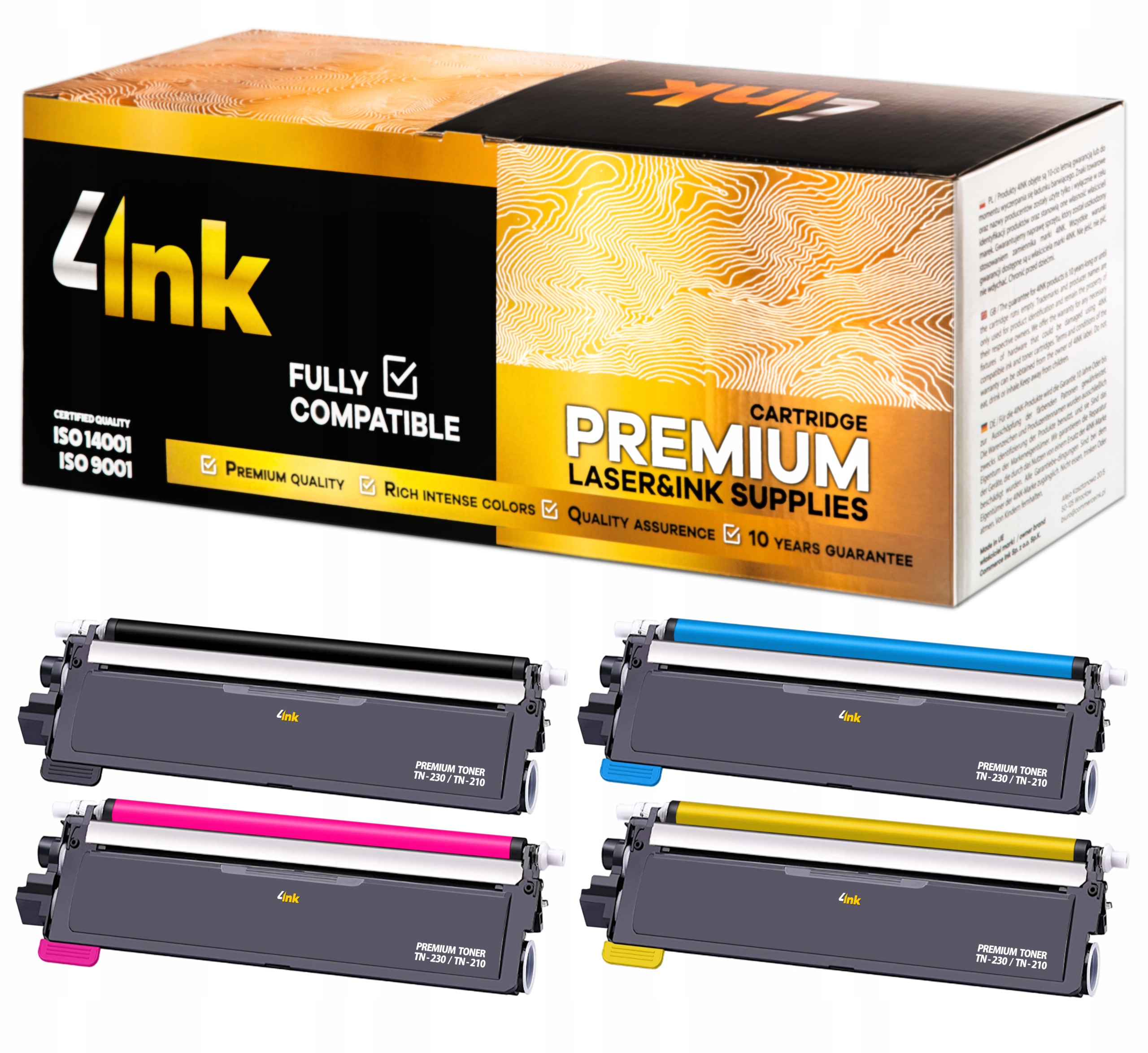 

4x Toner Do Brother MFC-9120CN 9125CN MFC-9320CW