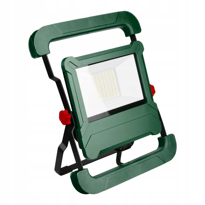 Led zářič 50W s konektorem Ac 230 zelený nastavitelný IP54 5000K Dpm