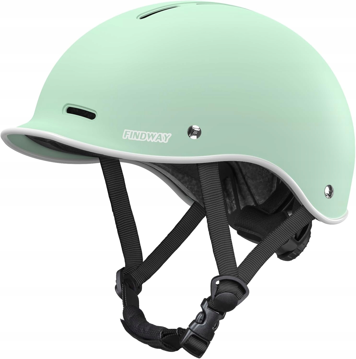 Kask Rowerowy Męski Damski Młodzieżowy Rozmiar S Miętowy Findway