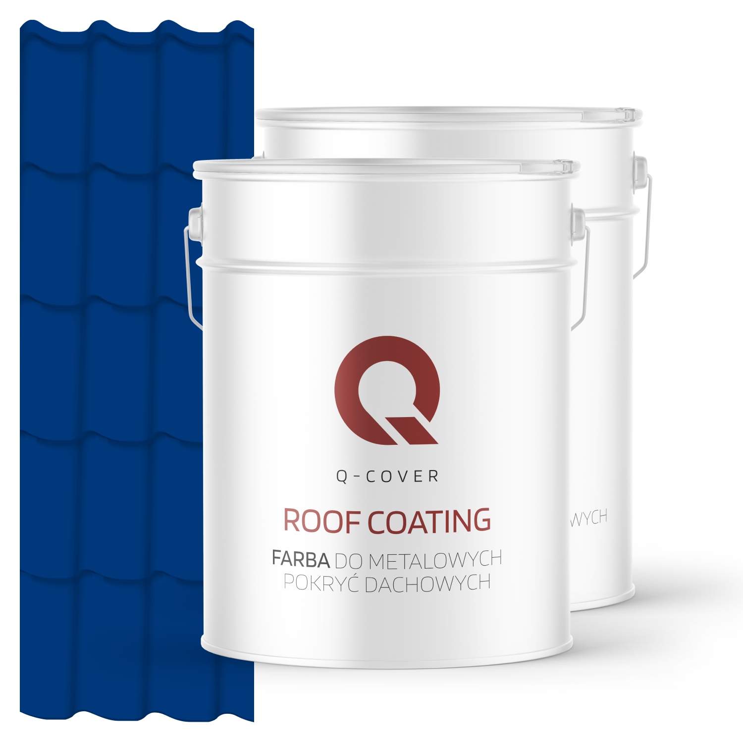 Farba Na Strechu Metal Podložka Modrá Ultramarya Ral 5002 74 m2 Satén