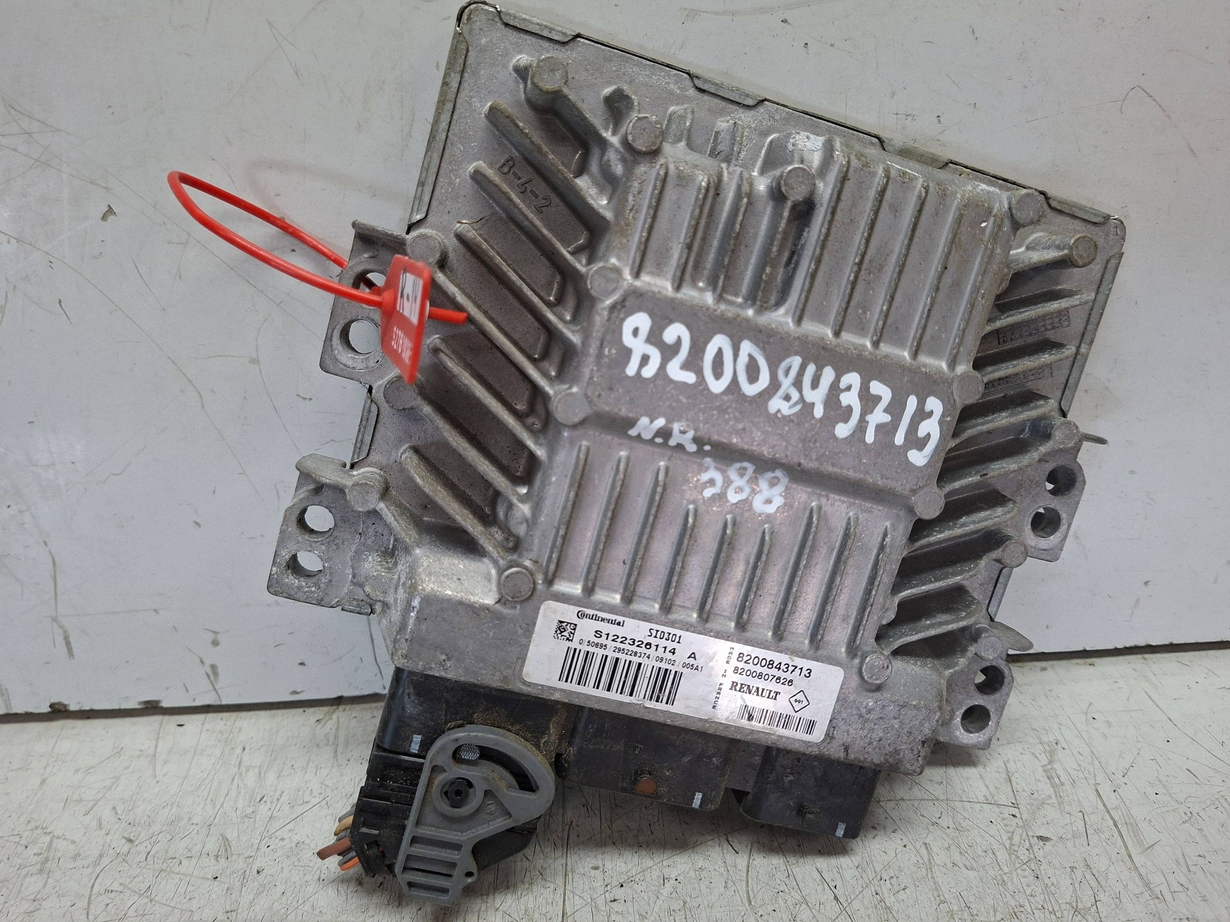 Computer S122326114A 8200843713 8200807626 RENAULT 1.5 DCI