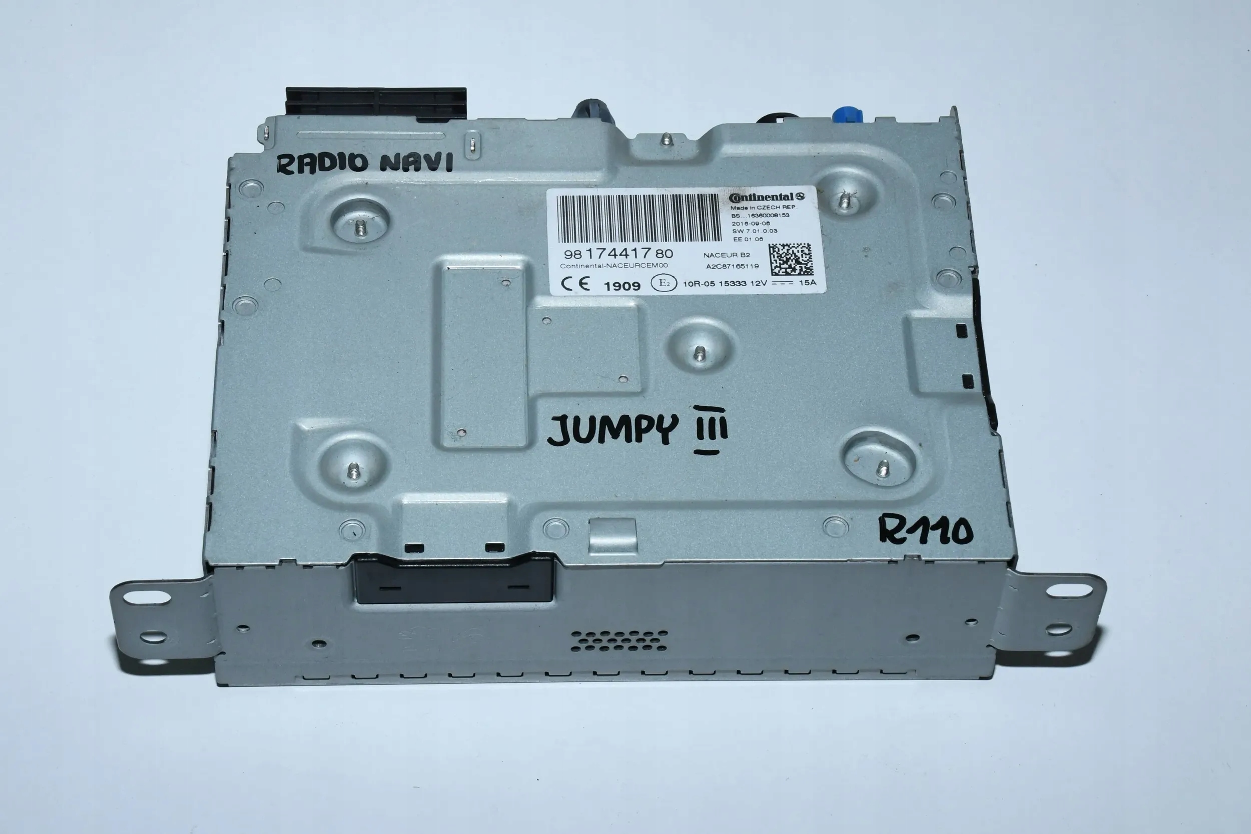 RADIO NAWIGACJA 9817441780 JUMPY III EXPERT III PROACE 2016-