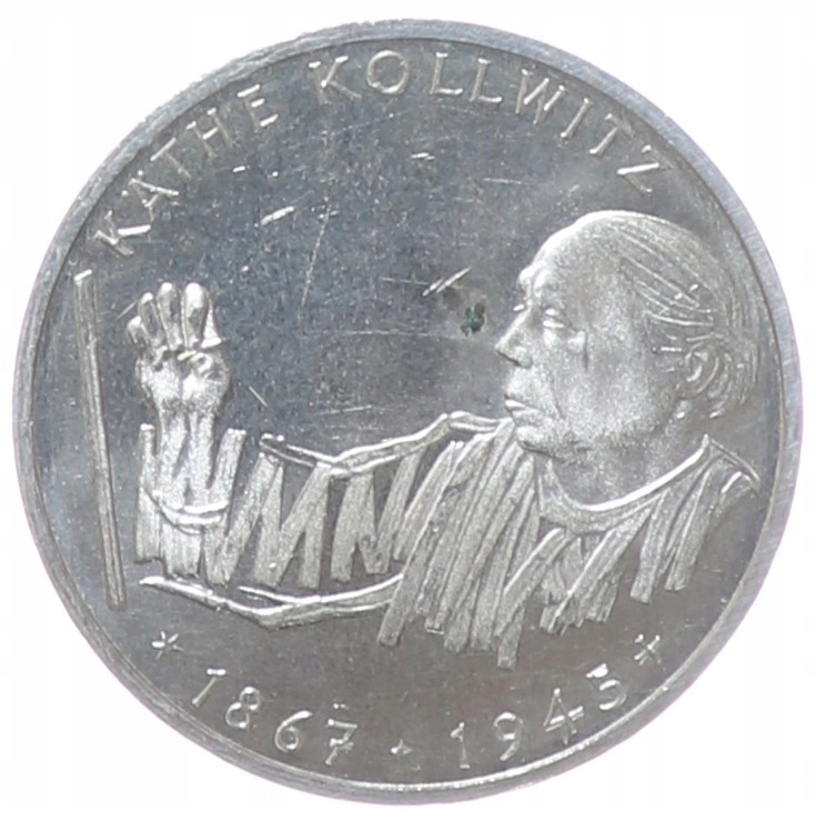 10 marek - Kathe Kollwitz - Niemcy - 1992 - G