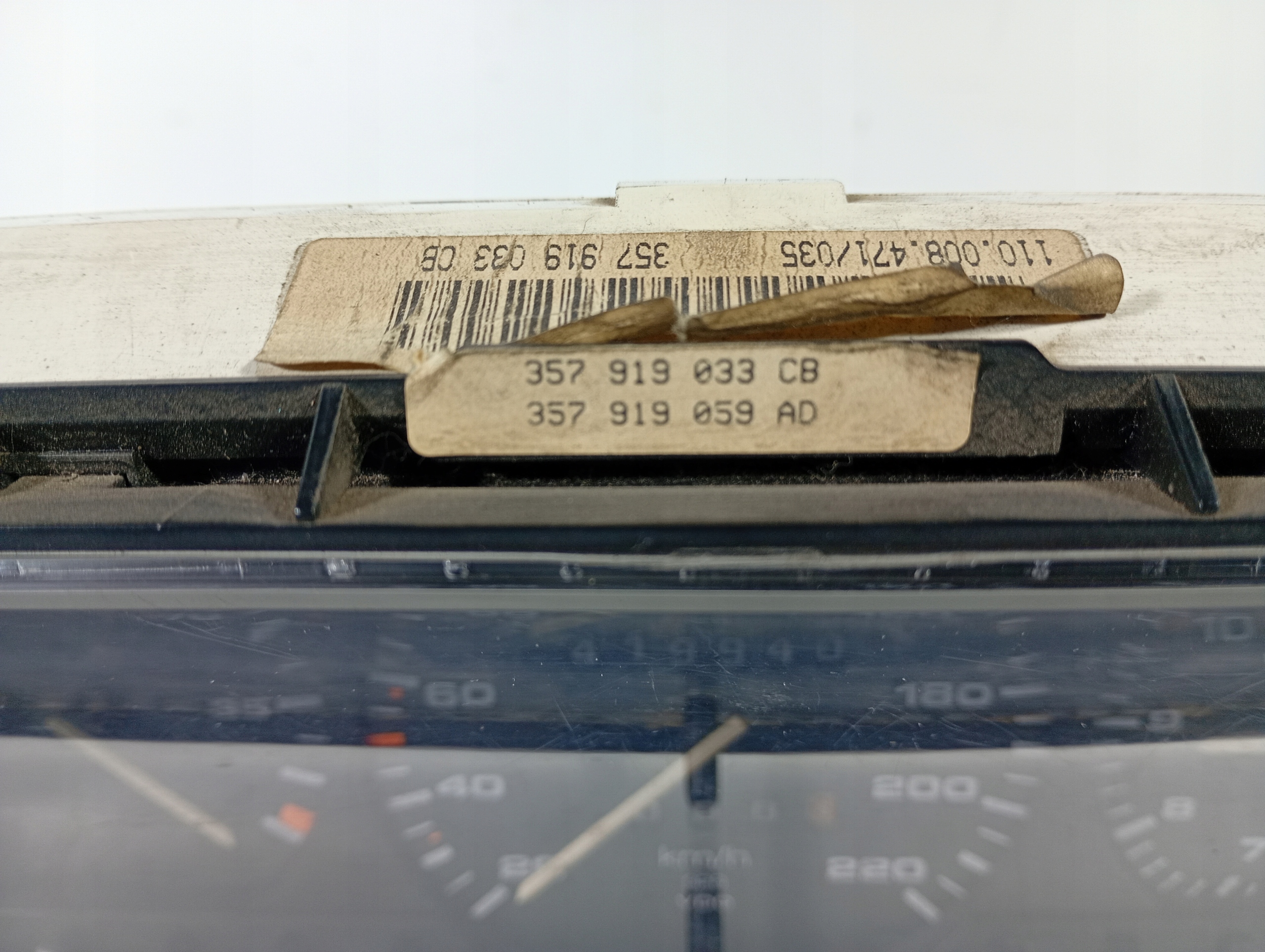 VW Passat B3 1.9 TD 88-93 dials dials tachometer 419940 km 357919033CB