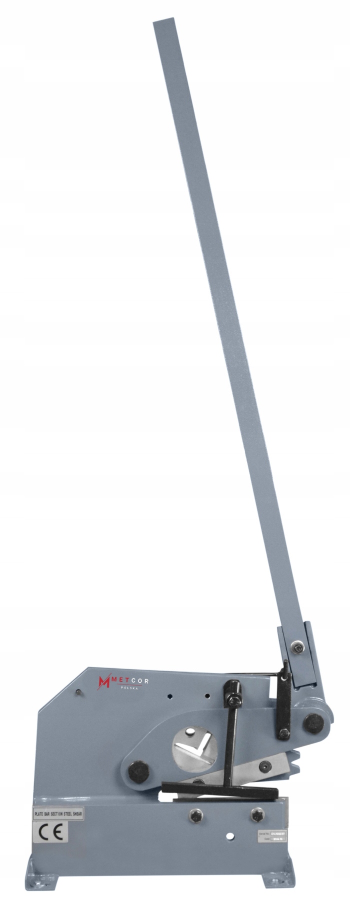 GILOTYNA NOŻYCE DO BLACHY PŁASKOWNIKÓW PROFILI METCOR PBS8 CORMAK Kod producenta PBS8