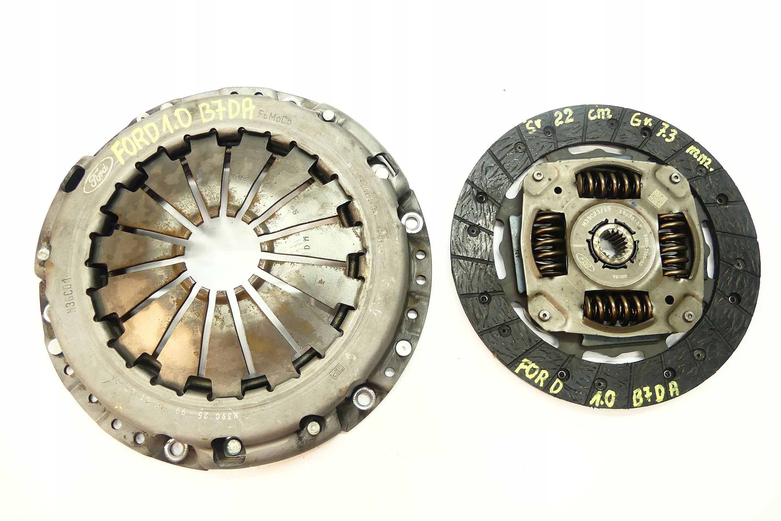 H6BG-7563-AB - FOCUS MK4 IV 1.0 ECOBOOST B7DA ЗАЖИМ + ЩИТ