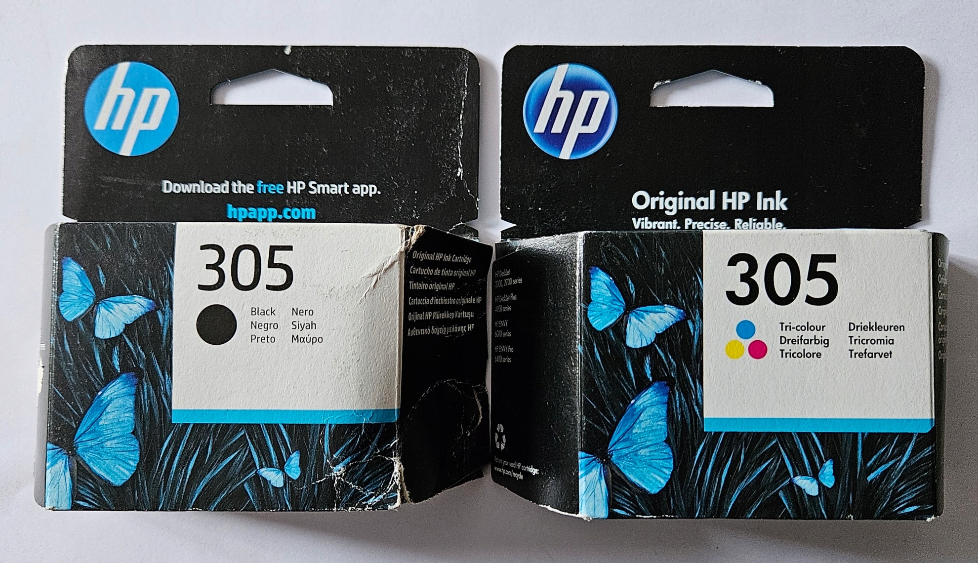 Hp 305 Bk Hp 305 CL 3YM61AE 3YM60AE zestaw dwóch tuszy