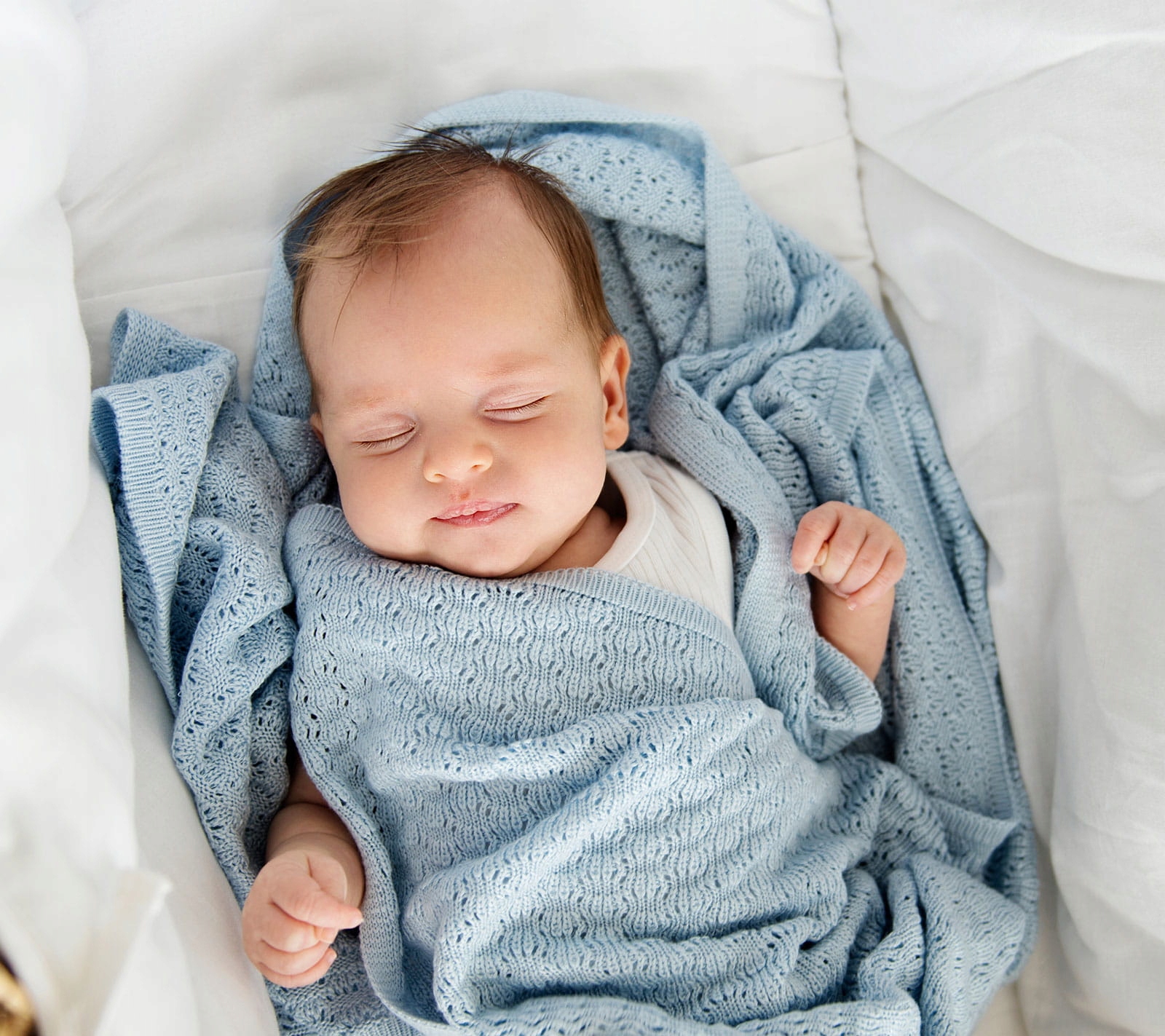 LULLALOVE KOCYK BAMBUSOWY KOC MOTYLEK BŁĘKIT EAN (GTIN) 5904121600161