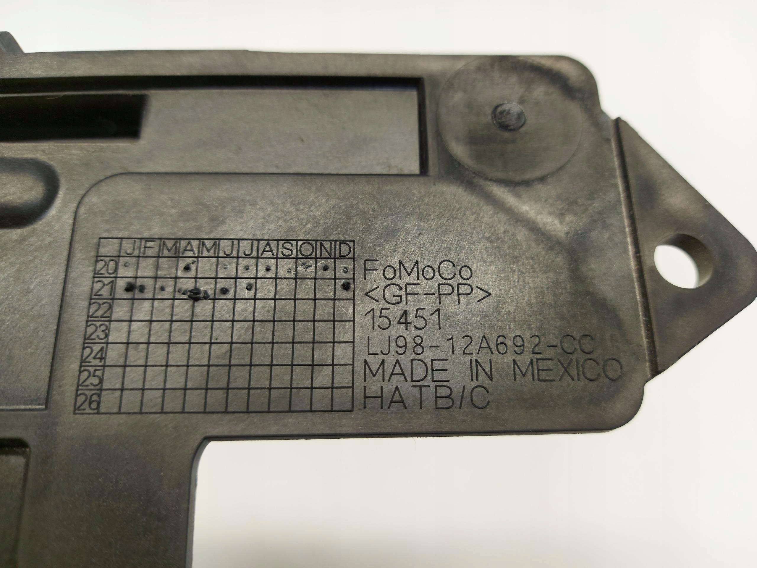 Ford Mustang Mach-E Support plaque modulu LJ98-12A692-CC