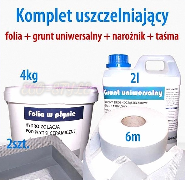 Kesmet Súprava na utesnenie sprchy/sprchy