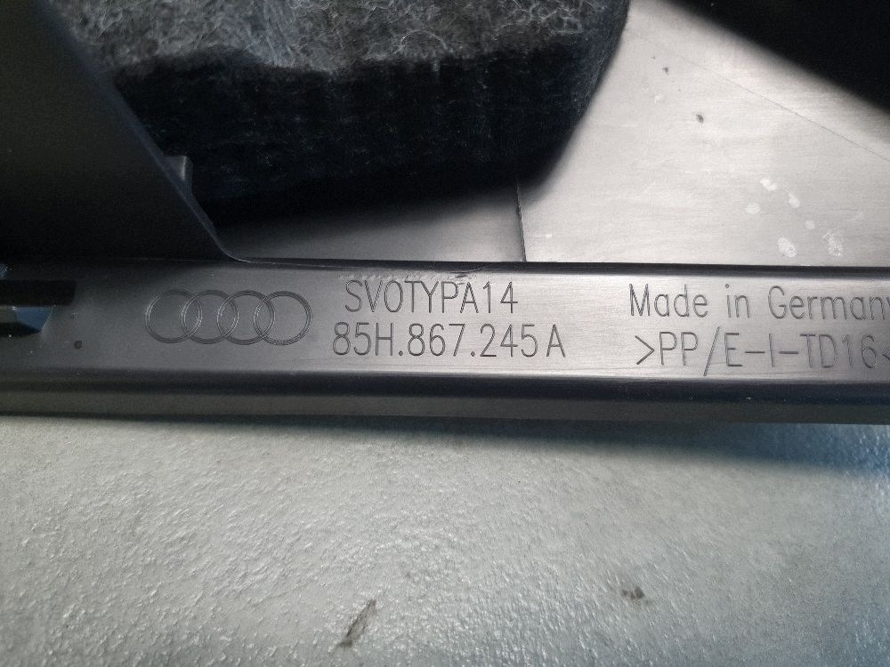 Audi SQ6 e-tron blende abdeckung säule D links 85H867245A