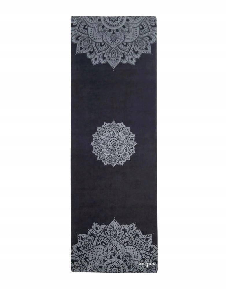 Mata do ćwiczeń jogi Yoga Design Lab Combo Travel 1,5 mm Mandala Black
