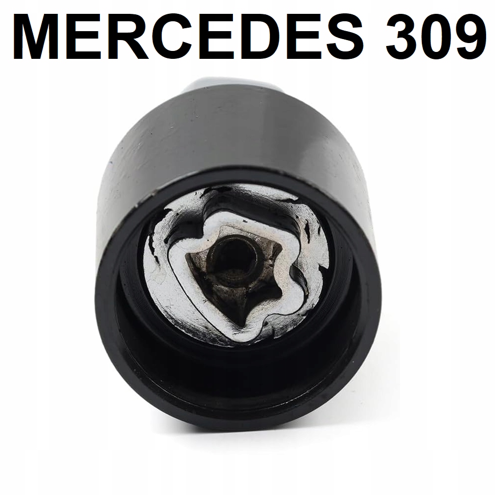 Nástavec Zlodějka Adaptér Pro Zabezpečení Šroubů Kol Mercedes Typ: 309