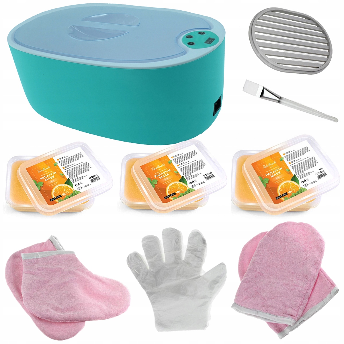 Parafiniarka 230W 1500ml parafiny 4x frotte + akc