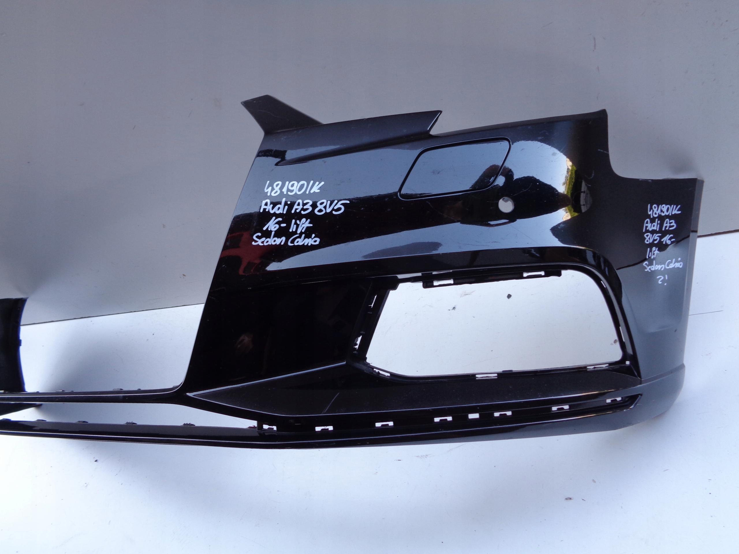 front bumper AUDI A3 8V 8V5 16- LIFT sedan CABRIO NR 48190