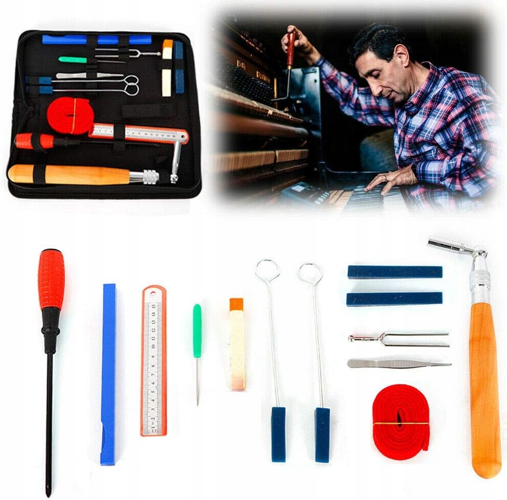 Sada Pro pro ladění klavíru Velká Sada Pro Ladění 14 Elementů