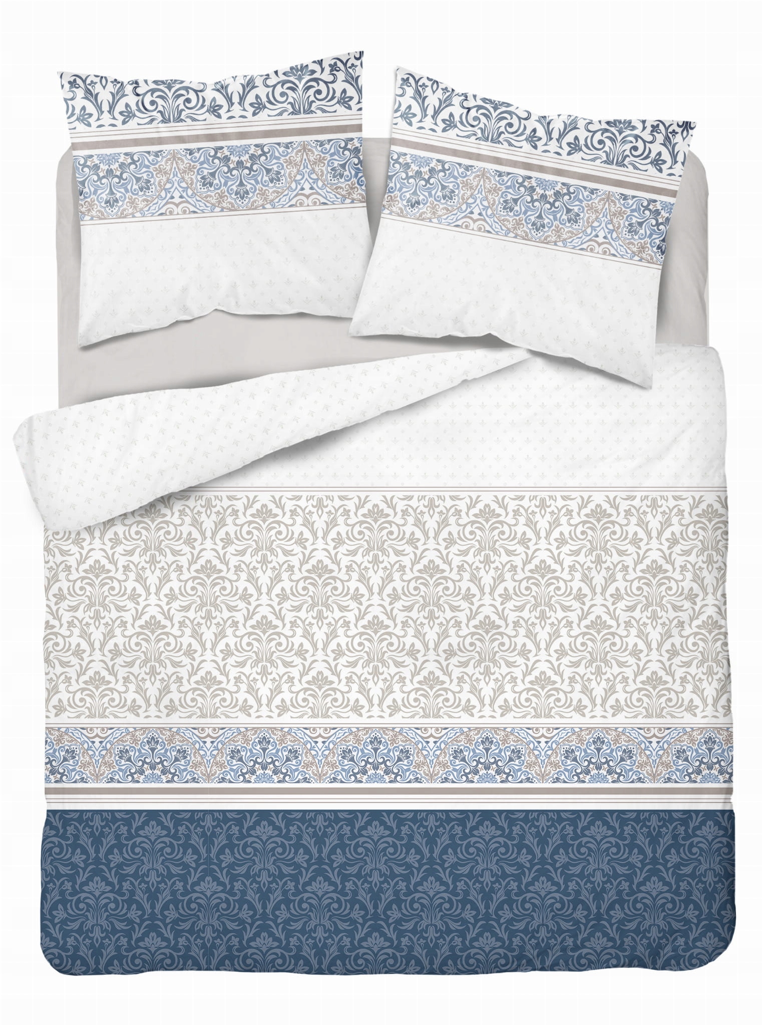 

Pościel Flanelowa 220x200 Glamour Granatowa 4148A