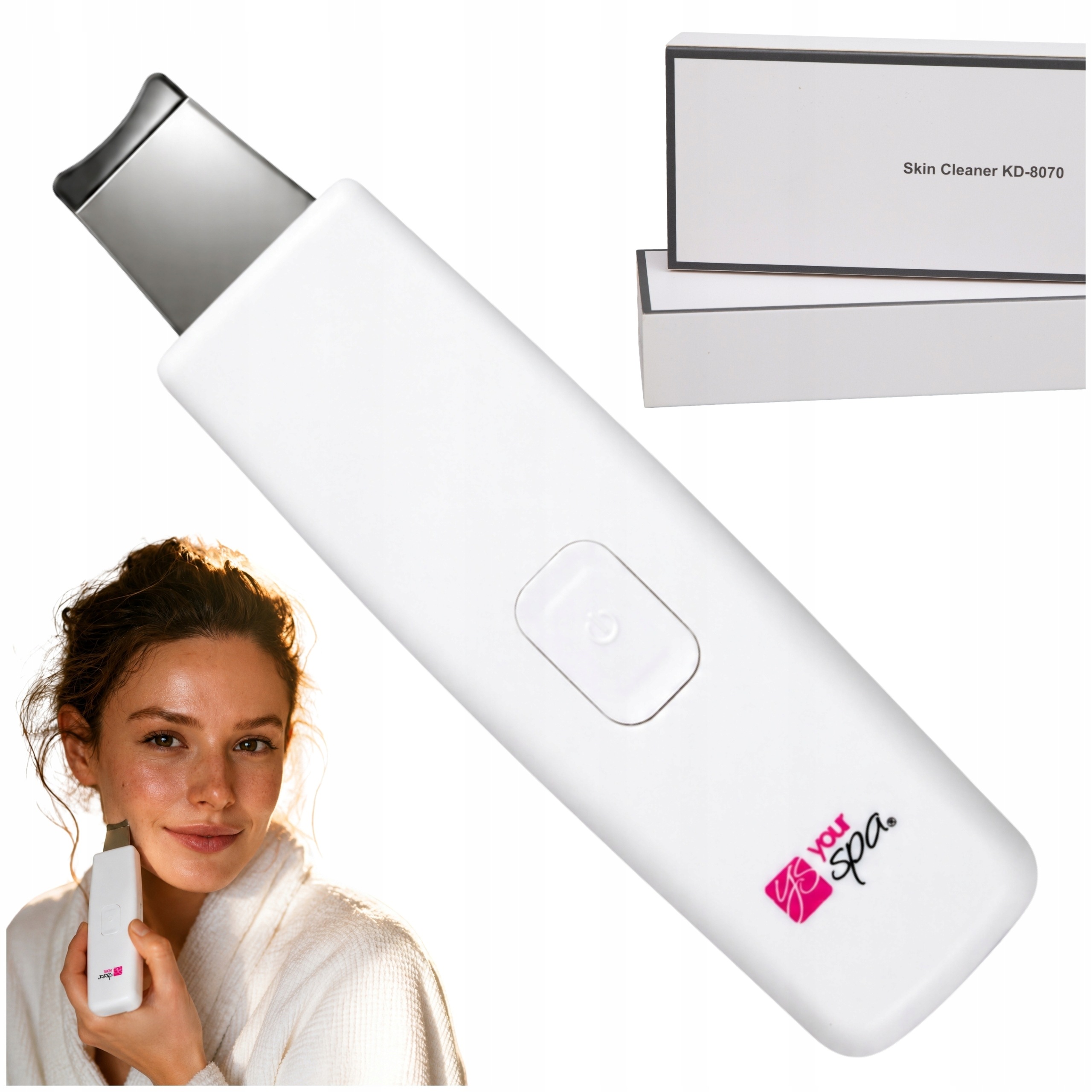 Kavitační peeling na obličej skin cleaner bezdrátový voděodolný Usb