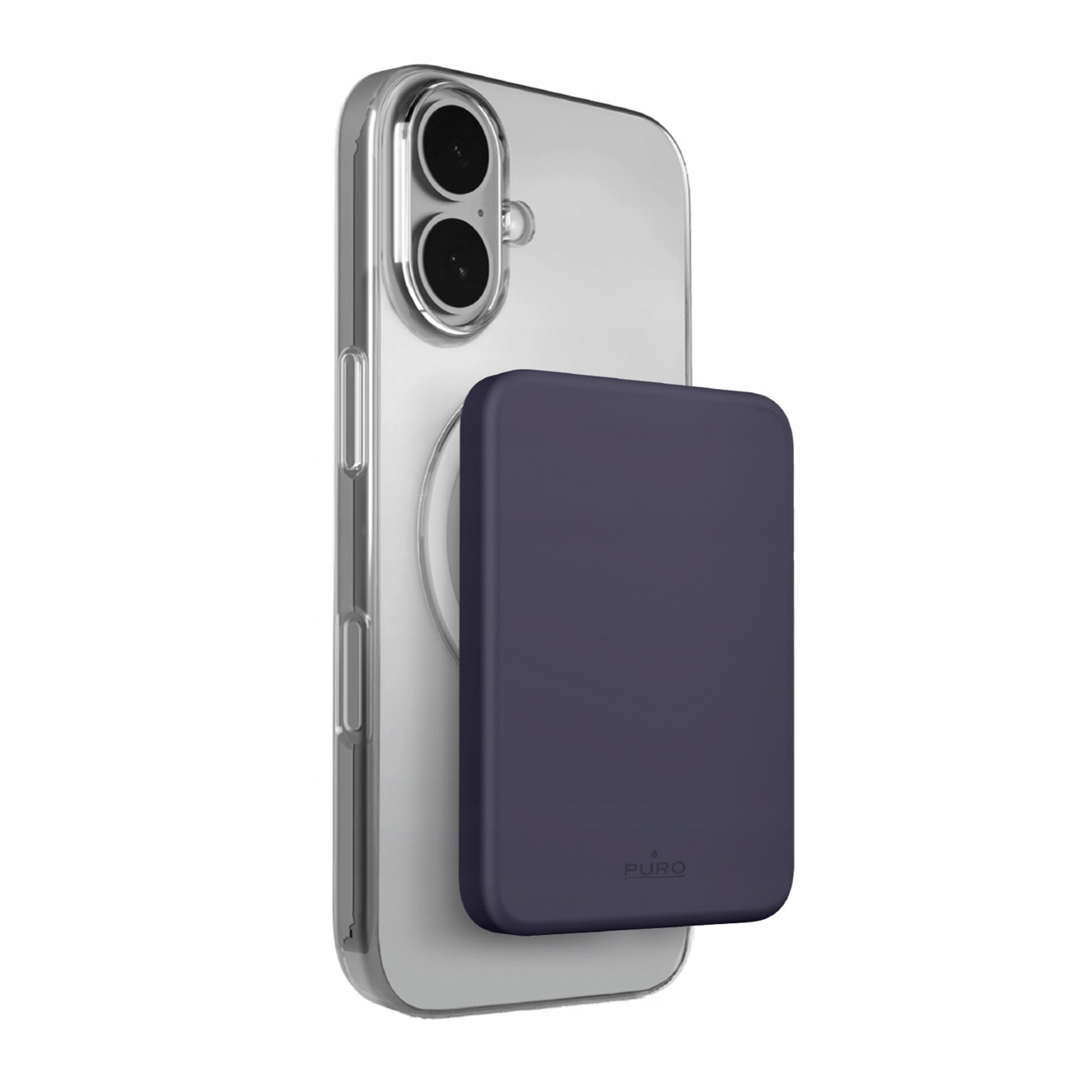 Magnetická powerbanka ultratenká 4200 mAh Usb-c MagSafe šedá