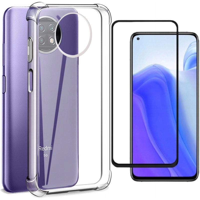 

Etui Anti-shock Case Do Redmi Note 9T 5G + Szkło