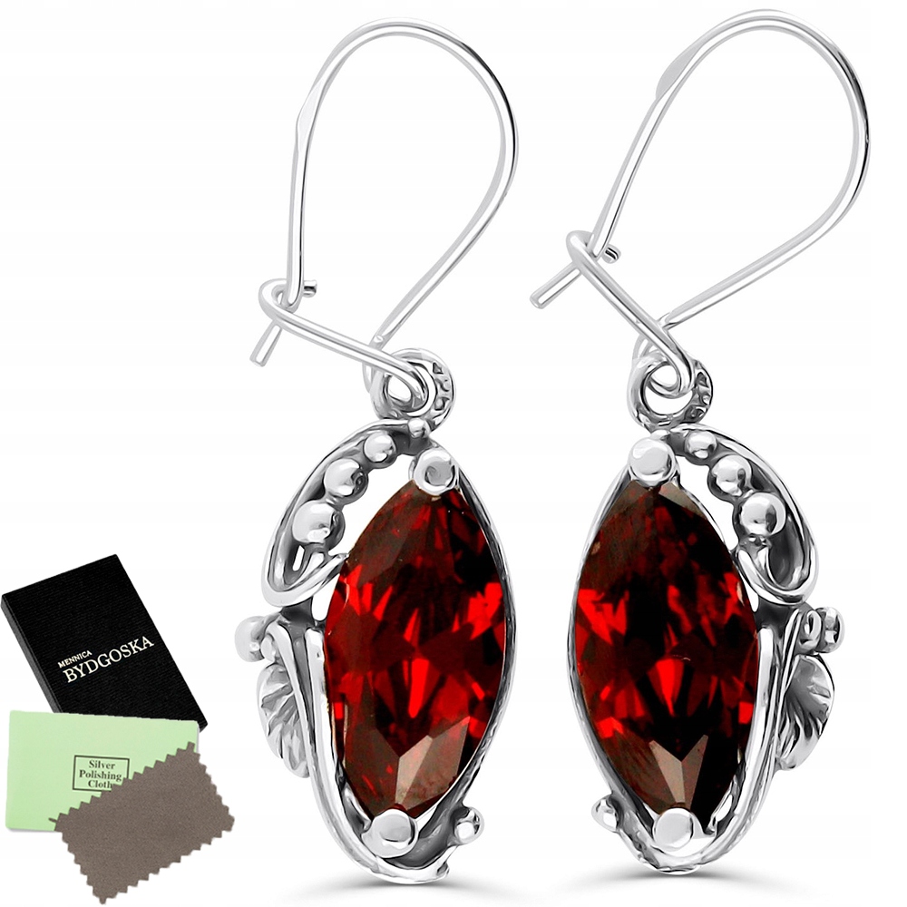 

Duże Kolczyki Srebrne Wiszące Damskie Srebro 925