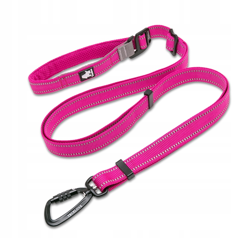 

Odblaskowa smycz regulowana Truelove Urban 200 cm