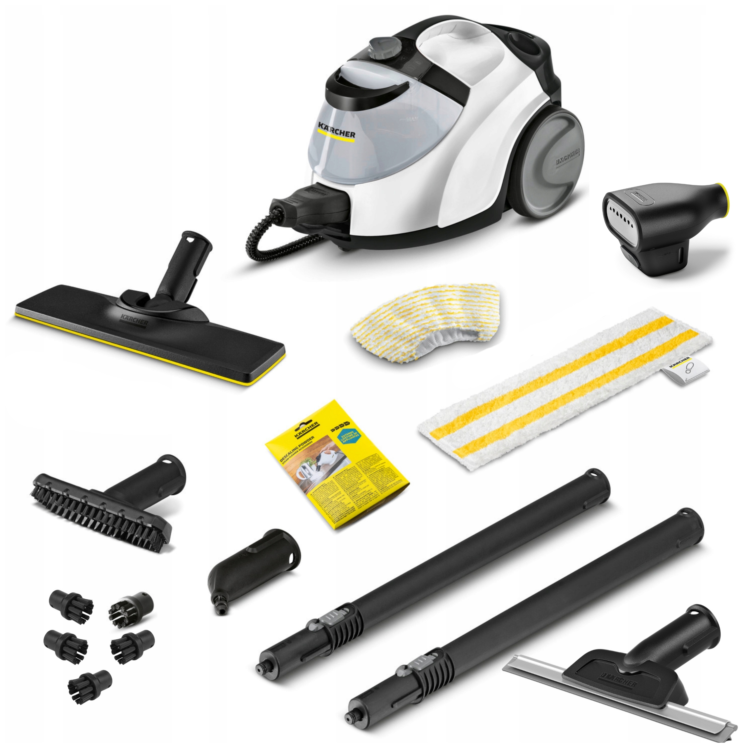 Parownica myjka parowa Karcher Sc 5 EasyFix z dyszami do okien ubrań fug