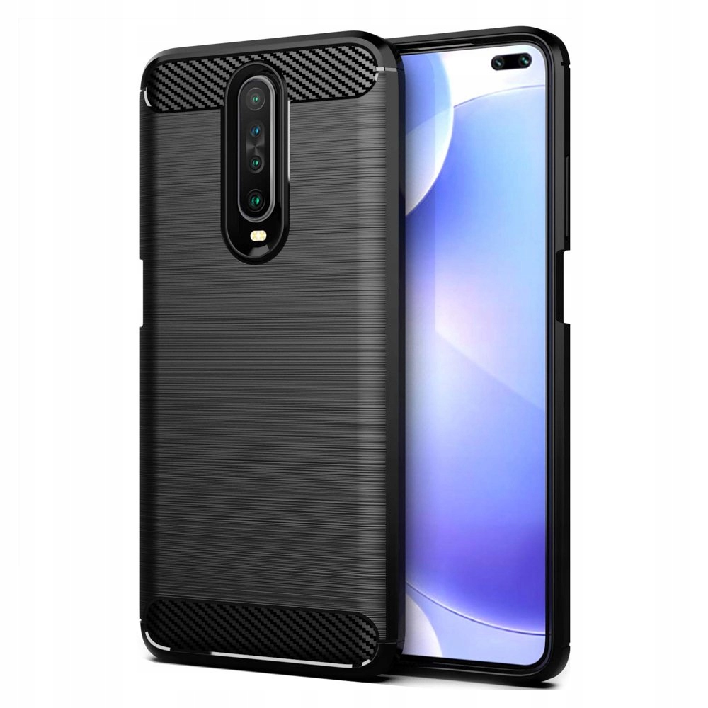 

Carbon Case etui pokrowiec Xiaomi Redmi K30 czarny