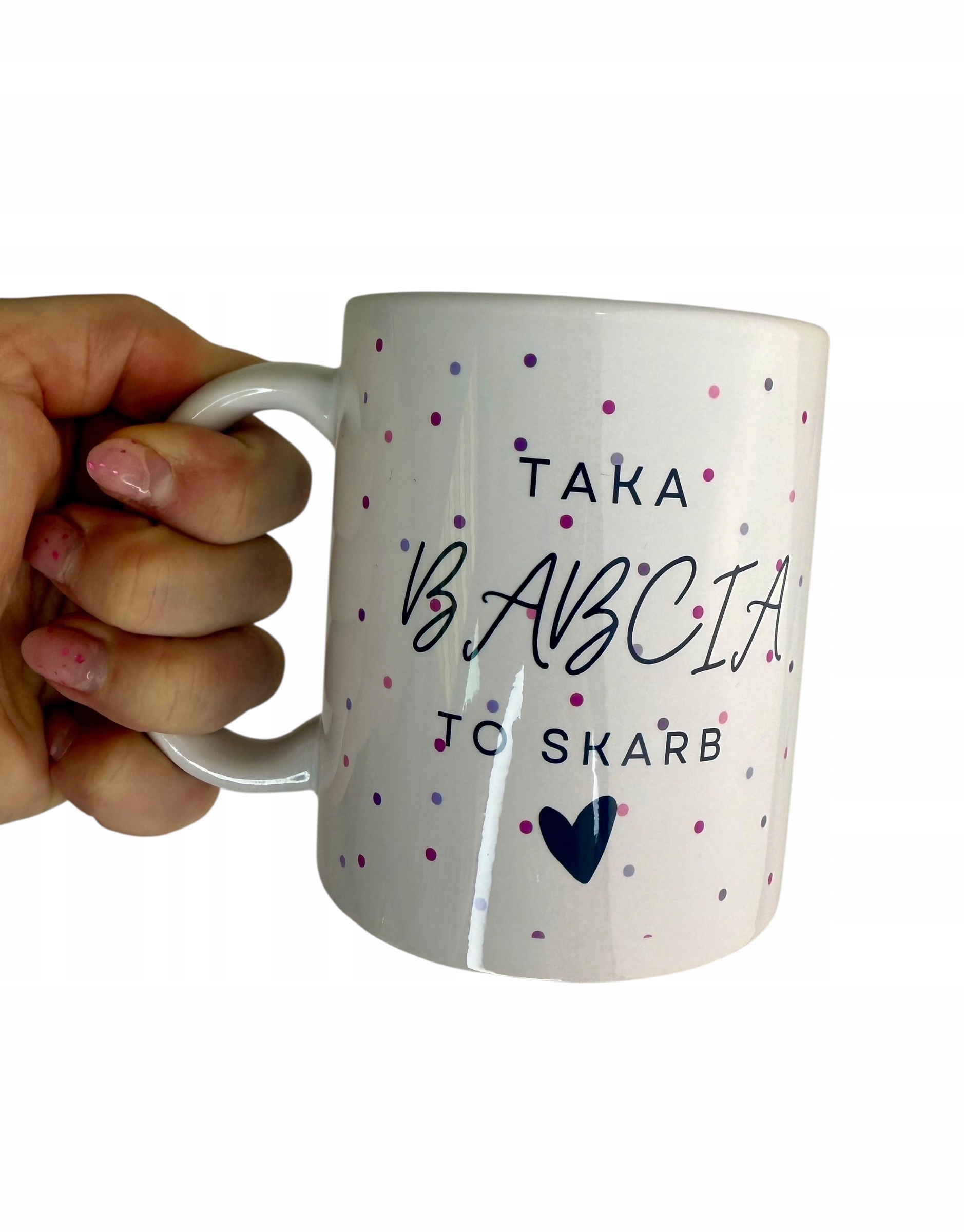 Hrnek Den babiček „taková babička je poklad“ karton