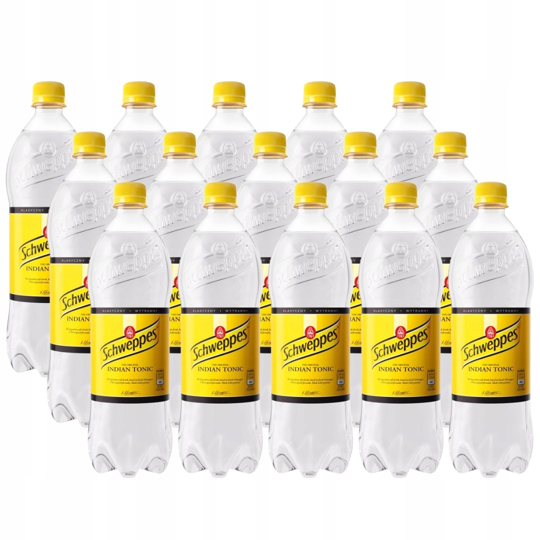 Levně Schweppes Indian Tonic Sycený nápoj 0,85 lx 1 5 kusů