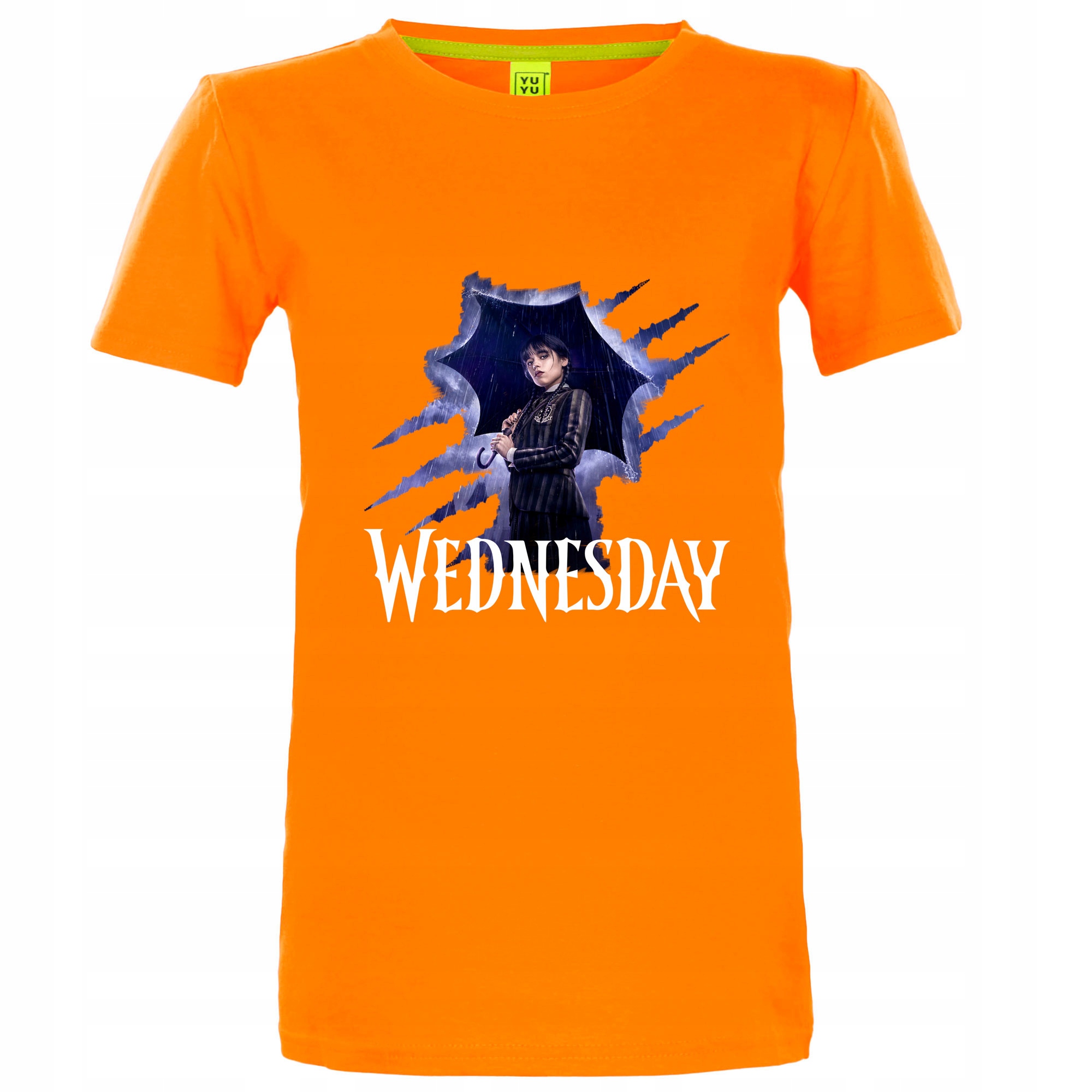 

T-shirt Koszulka Pomarańczowa Wednesday 140/146