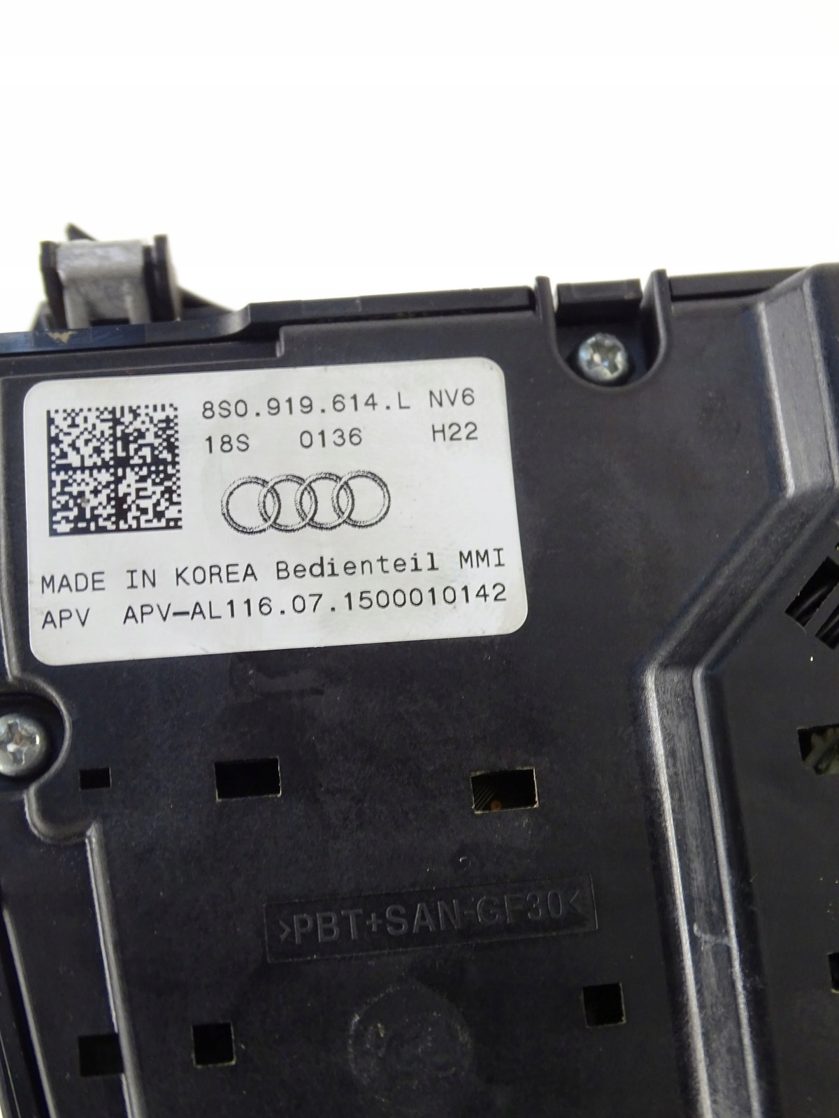 control panel TOUCHPAD MMI MIB AUDI TT 8S III 8S0919614L